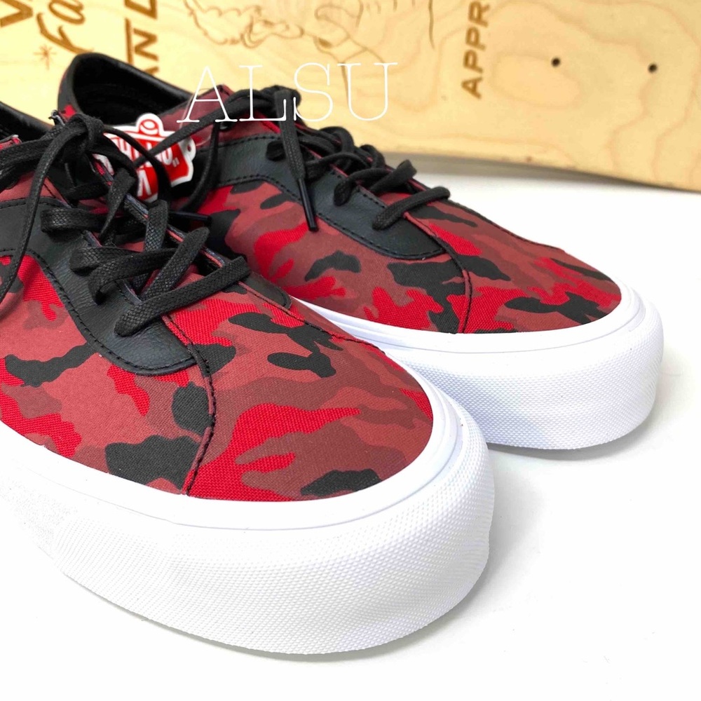 VANS BOLD Ni No limit Camo Red Women’s Sneakers - Picture 2 of 10